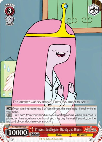 Princess Bubblegum: Beauty and Brains (AT/WX02-045 R) [Adventure Time]