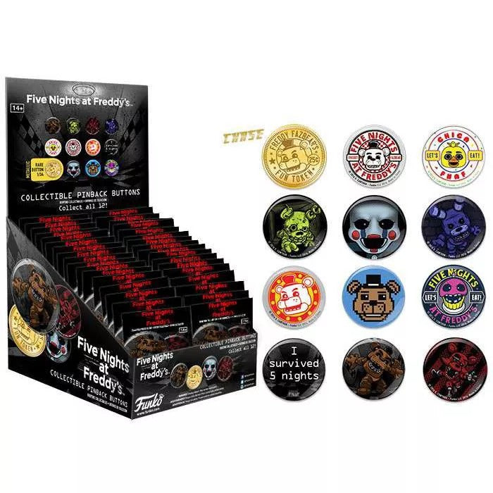 Five Nights at Freddy's Mystery Button Pack