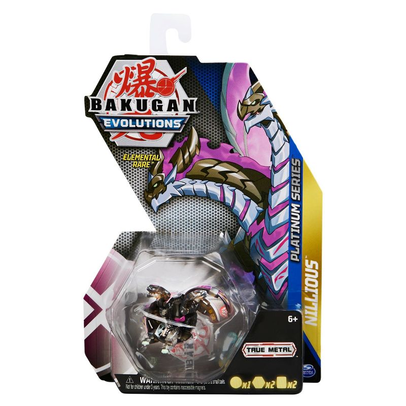 Bakugan Evolutions Platinum Series Character Packs - Nillious (Elemental Rare)