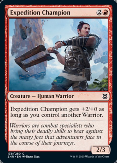Expedition Champion (Zendikar Rising) Near Mint - Nick Nack's Full Frontal Attack