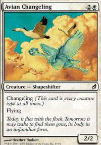 Avian Changeling (Lorwyn) Light Play