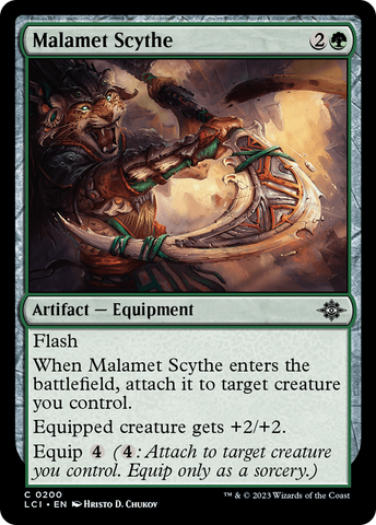 Malamet Scythe [The Lost Caverns of Ixalan]