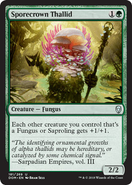 Sporecrown Thallid (Dominaria) Near Mint - Nick Nack's Full Frontal Attack