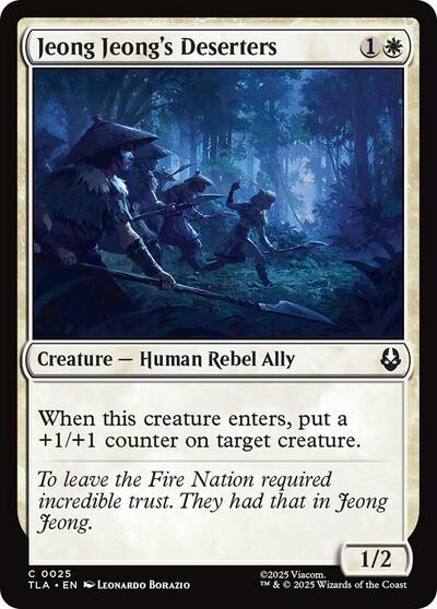 Jeong Jeong's Deserters (Avatar: The Last Airbender) Near Mint - Nick Nack's Full Frontal Attack