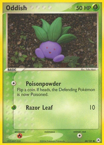 Oddish (Hidden Legends) Light Play