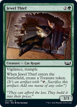 Jewel Thief (Streets of New Capenna) Near Mint - Nick Nack's Full Frontal Attack