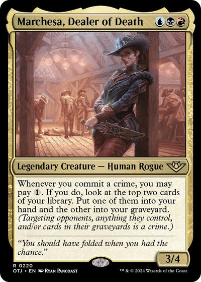 Marchesa, Dealer of Death (Outlaws of Thunder Junction) Near Mint