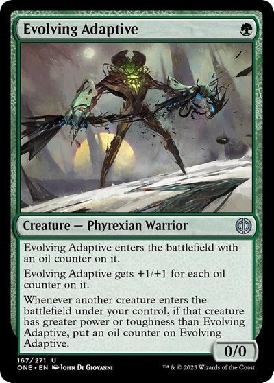 Evolving Adaptive (Phyrexia: All Will Be One) Near Mint - Nick Nack's Full Frontal Attack