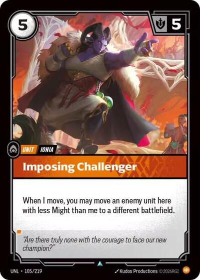 Imposing Challenger (Unleashed) Near Mint