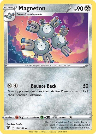 Magneton (SWSH10: Astral Radiance) Near Mint - Nick Nack's Full Frontal Attack