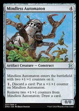 Mindless Automaton (Eternal Masters) Near Mint - Nick Nack's Full Frontal Attack
