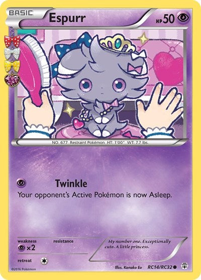 Espurr (Generations: Radiant Collection) Near Mint