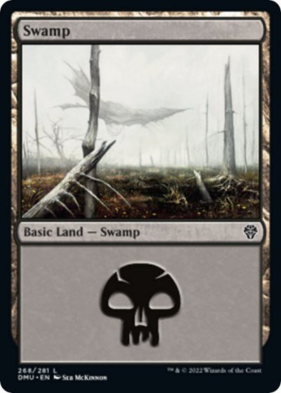 Swamp (268) (Dominaria United) Near Mint - Nick Nack's Full Frontal Attack