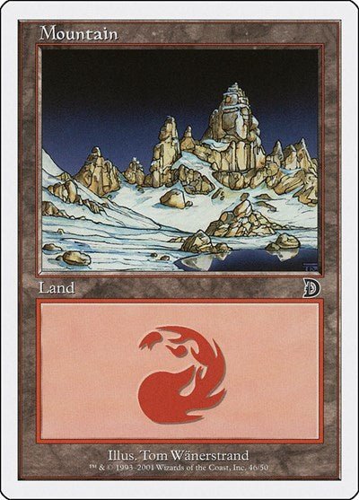 Mountain (46) (Promos: Deckmasters Garfield vs Finkel) Near Mint - Nick Nack's Full Frontal Attack