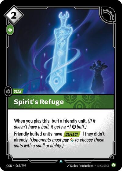Spirit's Refuge (Origins) Near Mint - Nick Nack's Full Frontal Attack
