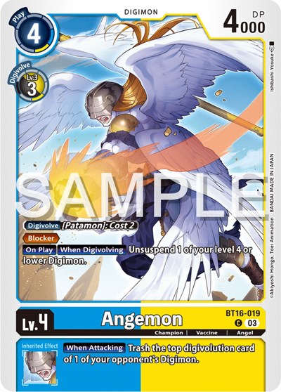 Angemon (Beginning Observer) Near Mint