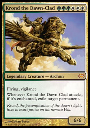 Krond the Dawn - Clad (Planechase 2012) Near Mint - Nick Nack's Full Frontal Attack