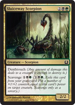 Sluiceway Scorpion (Return to Ravnica) Near Mint - Nick Nack's Full Frontal Attack