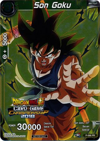 Son Goku (P-066) [Cartes promotionnelles] 