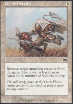 Unified Strike (Onslaught) Medium Play