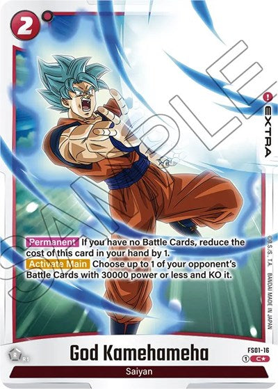 God Kamehameha (Bonus Pack Alternate Art) (Starter Deck 1: Son Goku) Near Mint Holofoil