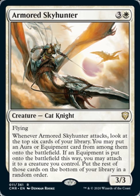 Armored Skyhunter (Commander Legends) Light Play - Nick Nack's Full Frontal Attack