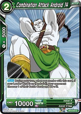 Combination Attack Android 14 (Cross Worlds) Near Mint