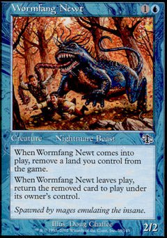 Wormfang Newt (Judgment) Light Play Foil - Nick Nack's Full Frontal Attack