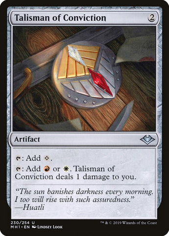 Talisman de conviction [Horizons modernes] 