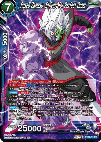 Fused Zamasu, Striving for Perfect Order (EX22-05) [Ultimate Deck 2023]