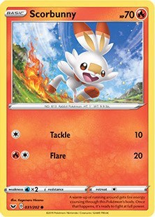 Scorbunny - 031/202 (Premium Collection) (Miscellaneous Cards & Products) Near Mint Holofoil