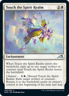 Touch the Spirit Realm (Kamigawa: Neon Dynasty) Near Mint - Nick Nack's Full Frontal Attack