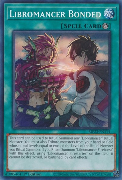 Libromancer Bonded (25th Anniversary Tin: Dueling Heroes Mega Pack) Light Play 1st Edition