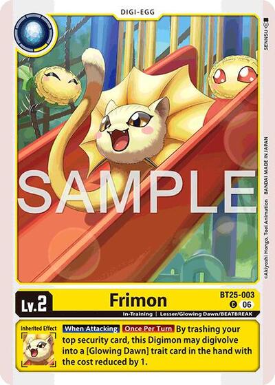 Frimon (Dual Revolution Booster) Near Mint
