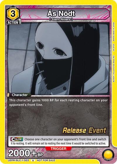 As Nodt (003) (BLEACH: Thousand-Year Blood War Release Event Cards) Near Mint