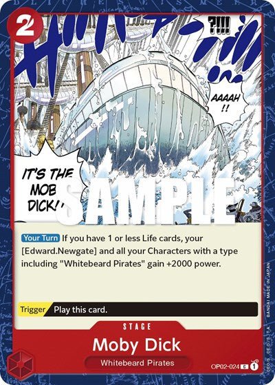 Moby Dick (Paramount War) Near Mint - Nick Nack's Full Frontal Attack
