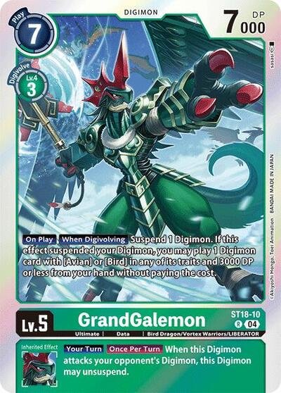 GrandGalemon (Starter Deck 18: Guardian Vortex) Near Mint Foil