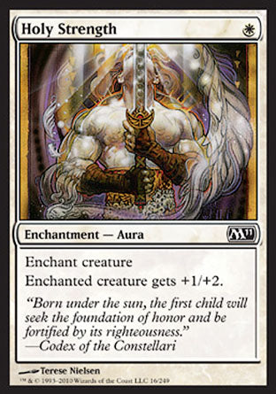 Holy Strength (Magic 2011 Core Set) Near Mint