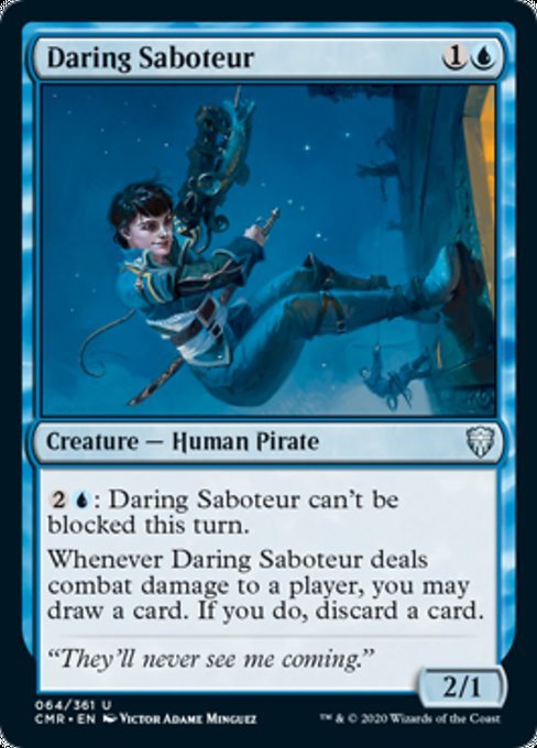 Daring Saboteur (Commander Legends) Near Mint - Nick Nack's Full Frontal Attack