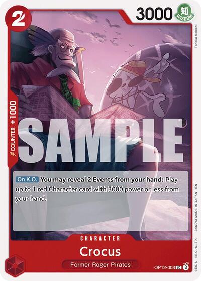 Crocus (Legacy of the Master) Near Mint - Nick Nack's Full Frontal Attack