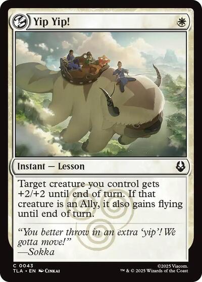 Yip Yip! (Avatar: The Last Airbender) Near Mint - Nick Nack's Full Frontal Attack