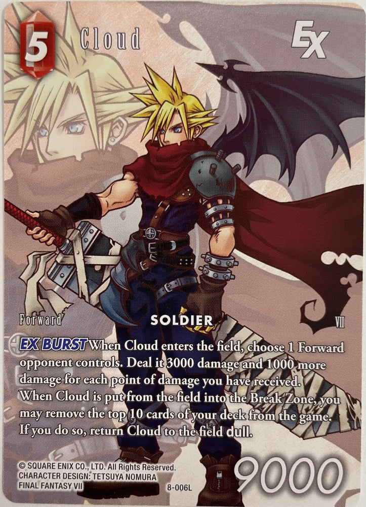 Cloud EX (Full Art Reprint) [Crystal Dominion]