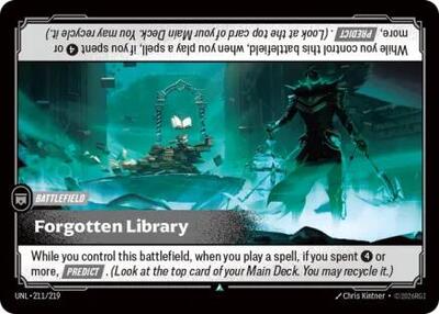 Forgotten Library (Unleashed) Near Mint