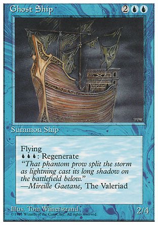 Ghost Ship (4th Edition) Light Play - Nick Nack's Full Frontal Attack