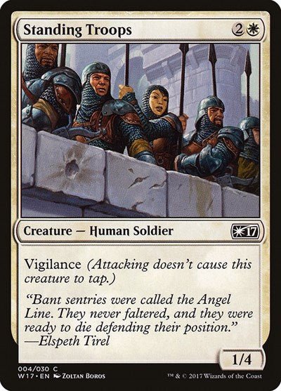 Standing Troops (Welcome Deck 2017) Near Mint - Nick Nack's Full Frontal Attack