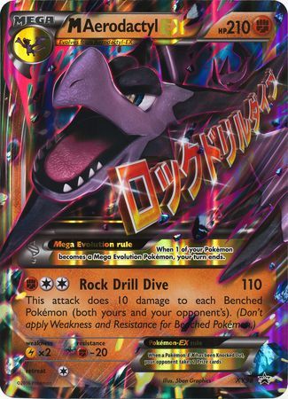 M Aerodactyl EX (XY98) (Tarjeta Jumbo) [XY: Black Star Promos] 