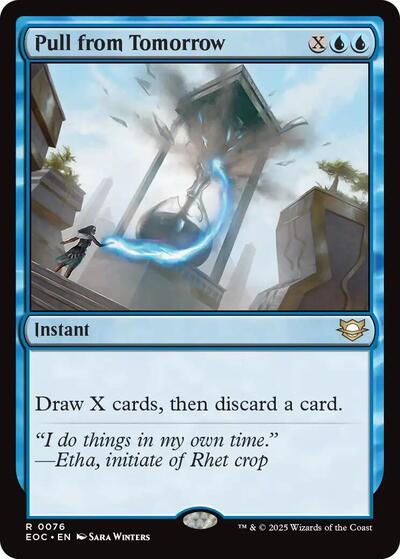 Pull from Tomorrow (Commander: Edge of Eternities) Near Mint - Nick Nack's Full Frontal Attack