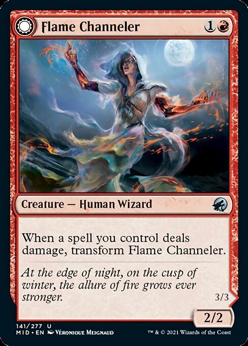 Flame Channeler / Embodiment of Flame (Innistrad: Midnight Hunt) Near Mint - Nick Nack's Full Frontal Attack