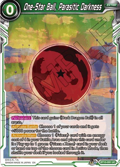 One-Star Ball, Parasitic Darkness (Rise of the Unison Warrior) Near Mint - Nick Nack's Full Frontal Attack