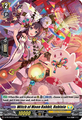 Witch of Moon Rabbit, Rubinia (D-PR/087EN) [D Promo Cards]